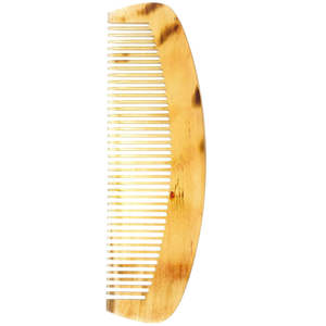 Peine de cuerno de buey de 200mm 100% ágata pulida hecha a mano Natural estilo Animal de alta calidad listo para enviar a granel - Product Image 3