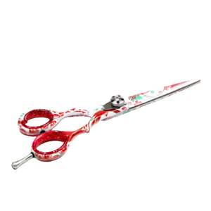 Ciseaux à cheveux professionnels en acier inoxydable à lame de rasoir pour droitiers, ciseaux à cheveux, ciseaux de barbier - Product Image 2