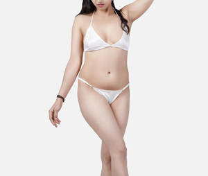 Wholesale Cute One-piece Swimsuit Solid Color Flower <b>Beach</b> Hot Spring Sexy Spandex/Nylon Quick Dry <b>Thongs</b> - Product Image 5