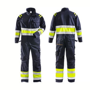 Overol de Seguridad para Electricistas, Alta Visibilidad, ANSI Clase 2, Impermeable, para Hombre, con Logotipo Personalizado - Product Image 1
