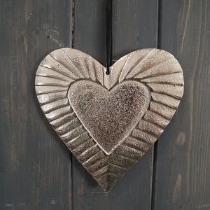 Tenture murale spéciale en forme de cœur en métal découpé au laser pour mariage, fiançailles, décoration, cérémonie - Product Image 2