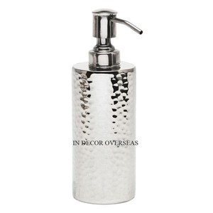 Dispensador de jabón de espuma y líquido de diseño Simple chapado en oro de alta calidad fundido de aluminio, suministros de accesorios de baño para lavado de manos - Product Image 2