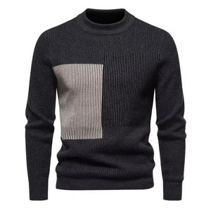 Matériau durable sur mesure pour hommes Pull à argyle à manches longues Vente à chaud Pull à argyle respirant avec de nouveaux designs - Product Image 6