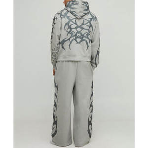 Chándal Deportivo Informal para Hombre, Diseño Más Reciente de 2025, Transpirable, de Secado Rápido, 100% Algodón, Cortavientos, para Fitness, Corte Regular - Product Image 2