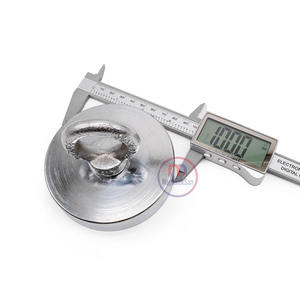 Super <b>Strong</b> 100mm Neodymium Pot <b>Magnet</b> Cup Type N35 250kg Vertical Power M10 Eyebolt for Heavy Duty Mounting and Metal Fishing - Product Image 6