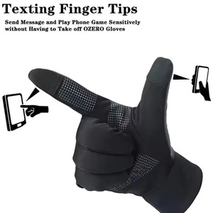 Lightweight Men's All Weather Full Finger Cycling <b>Gloves</b> with Custom Logo OEM Full Finger Cycling <b>Gloves</b> <b>for</b> Outdoor Activities - Product Image 4