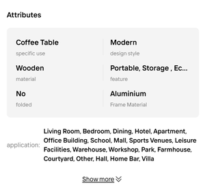 Table d'appoint ronde en bois moderne et portable pour le salon et la chambre à coucher - Product Image 2