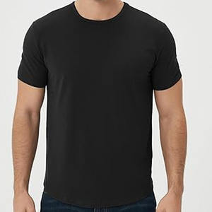 T-shirts pour hommes à manches courtes, couleur noire, t-shirts d'été pour hommes, t-shirts de qualité supérieure, prix de gros, téléchargés par Dress Sports - Product Image 5