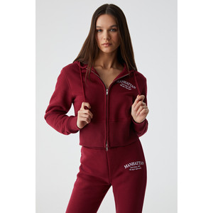 GRIMELANGE IRESSINE Sudadera regular de manga larga con cremallera y capucha para mujer - Product Image 3