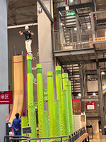 Équipement personnalisé pour parcs sportifs intérieurs : Parcours d'aventure en cordes, Karting, Trampoline, Centre de loisirs commercial, High High-hop Fiber