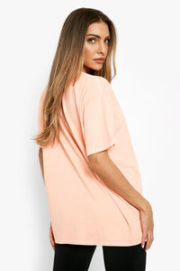 Camisetas de manga corta de gran tamaño para mujer, Camiseta holgada de algodón y poliéster, Camiseta deportiva de talla grande para mujer - Product Image 2