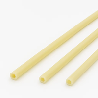 Tube d'extrusion PEEK haute résistance, résistant à la chaleur, aux produits chimiques et à la vapeur, transparent, pour usage industriel et médical, diamètre extérieur 0,3 mm-3,0 mm