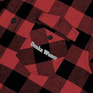 100% coton Logo personnalisé travail hiver hommes chemises bas prix impression lourde flanelle Plaid XL taille haute décontracté chemises à manches longues - Product Image 4