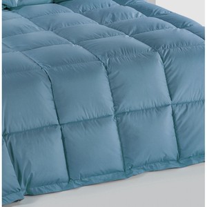 Made in Italy mùa đông xuống Quilt 100% cotton Bìa đồng bằng màu mềm <span class=keywords><strong>Comforter</strong></span> cm 180x260 cũng nhãn hiệu riêng - Product Image 3
