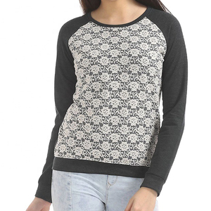 เสื้อสเวตเตอร์ผู้หญิงระบายอากาศได้ดี ขายส่ง OEM ผลิตตามสั่ง สี โลโก้ ปรับแต่งได้ คุณภาพสูง วัสดุพรีเมียม คอวี แขนยาว - Product Image 1