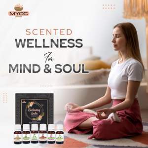 MYOC Difusores de aroma Aceites esenciales para el verano Juego de regalo fresco 10ml Paquete de 6 - Product Image 3