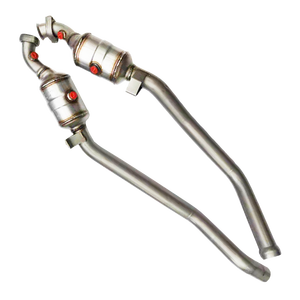 Convertisseur catalytique de voiture en acier inoxydable à haut débit pour Mercedes benz GL450 550 - Product Image 6