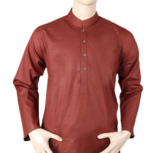 Kurta Básica para Hombre - Marrón - Product Image 4