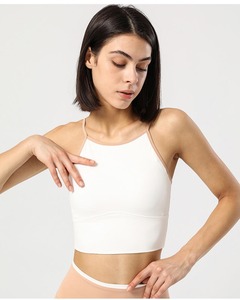 สปอร์ตบราสายรัดเอวสีเข้ากันดีกับสีใหม่พร้อมเสื้อชั้นในแบบชิ้นเดียวสำหรับใส่คัพชุดชั้นในแบบแห้งเร็ว - Product Image 5