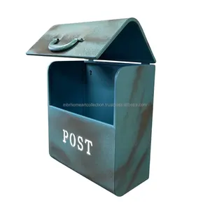 Заводская оптовая цена, новый маленький металлический почтовый ящик, почтовый ящик, настенный почтовый ящик, домашний почтовый ящик для домашнего использования на открытом воздухе