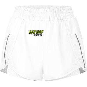 Shorts de course pour hommes personnalisés, style hip-hop, respirants, camouflage, taille élastique, polyester/coton, séchage rapide - Product Image 4