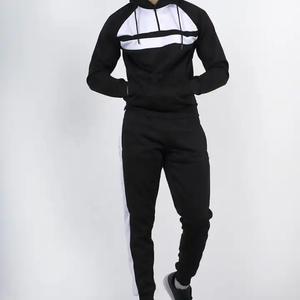 Conjunto Deportivo Personalizado para Hombre, Ecológico, 100% Algodón, Secado Rápido, con Capucha y Pantalones Acampanados, para Entrenamiento de Invierno - Product Image 5