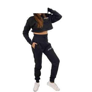 2025, venta al por mayor, chándales para mujer, chándal de moda para mujer, chándal de algodón liso, chándales de último diseño para mujer - Product Image 5