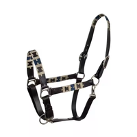 Licol en nylon réglable de haute qualité, durable, pour l'équitation en plein air, plusieurs couleurs, personnalisation acceptée, cheval