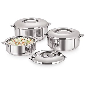 Cacerola Moderna de Acero Inoxidable Estilo Árabe 2k26, Ecológica y Apta para Lavavajillas, Bellamente Elaborada por Habilidosos Artesanos Indios - Product Image 2