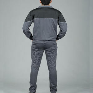ชุดกีฬาผู้ชายไซส์ใหญ่สำหรับฤดูหนาวปี 2023 ชุดเซ็ตสองชิ้น เสื้อฮู้ดและกางเกง แห้งเร็ว ระบายอากาศได้ดี เป็นมิตรกับสิ่งแวดล้อม - Product Image 3
