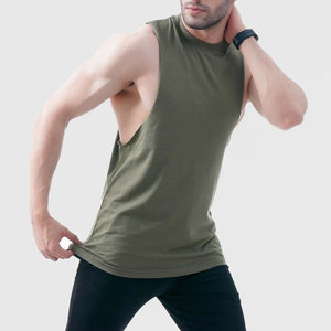 Ropa de verano Chaleco de secado rápido Hombres Sin mangas Correr Entrenamiento Fitness Top Wear Diseño personalizado Camiseta sin mangas para hombres - Product Image 3
