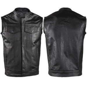 Gilets en cuir décontractés de haute qualité pour moto, fabriqués au Pakistan, respirants, pour l'hiver, couleurs et tailles personnalisables, pas chers - Product Image 6