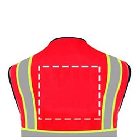 Gilet de sécurité médical réfléchissant haute visibilité pour ambulance et sauvetage, avec logo frontal, service OEM, vente en gros, conception personnalisée - Product Image 4