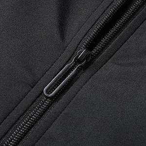 Conjunto de chaqueta y pantalón de entrenamiento de cuello alto Chándal rompevientos de moda Logotipo personalizado para hombres - Product Image 4