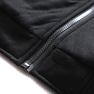 Sweat-shirts pour hommes personnalisés 2026, sweat-shirts en polaire épais décontractés et bon marché, sweat-shirts d'hiver pour hommes, fermeture éclair intégrale, doublure en fourrure, prix de gros, OEM - Product Image 5