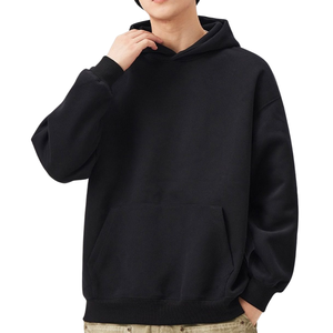 Sweat-shirt et sweat à capuche pour hommes de qualité supérieure pull équipage en détresse 100% coton perlé hiver Vintage Streetwear OEM en vrac - Product Image 6