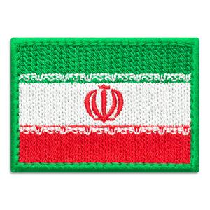 Parche bordado para coser de hierro con bandera nacional de Irán, parche bordado con bandera de Irán, parche de clase alta con bandera iraní - Product Image 6