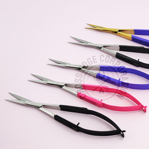 Las Mejores Tijeras de Manicura para Cutículas, Tijeras de Acero Inoxidable con Hoja Recta para Bordado y Extensión de Cejas - Product Image 1