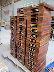 Caja de bambú a granel personalizable Regalo de madera maciza y embalaje de almacenamiento Caja de madera hecha a mano - Product Image 2