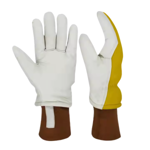 Gants de sécurité industrielle en cuir de vachette épais de meilleure performance manchette tricotée réfléchissante Protection des bras et des mains résistante au froid - Product Image 6