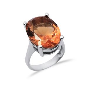 15x20มม. แหวนเงินซุลทาไนต์ทรงรีทำด้วยมือสไตล์ตุรกี925สเตอร์ลิงขายส่งเครื่องประดับเงินสำหรับผู้หญิง - Product Image 3