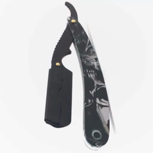 Collar de maquinilla de afeitar de acero inoxidable, collar de cadena de acero de alta calidad para mujeres y hombres, regalo, colgante de peluquero, maquinilla de afeitar recta - Product Image 6