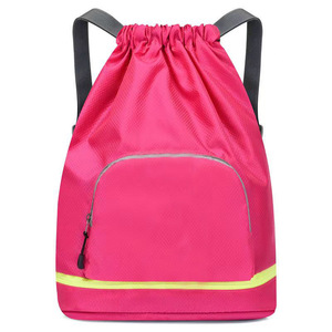 Mochila Deportiva de Lona con Logotipo Personalizado de Fábrica Popular, Ecológica, Capacidad de 30-40L, Uso en Exteriores, Cordón Negro, Multicolor - Product Image 3