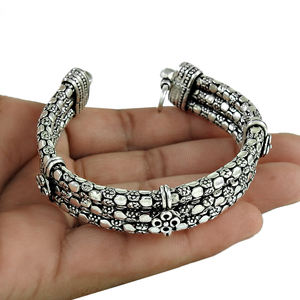 Fancy 925 <b>Silver</b> <b>Men</b> Jewellery <b>Bracelet</b> Custom Logo Jewelry - Product Image 2