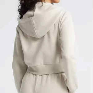 Meilleure vente 100% coton sweat à capuche pour femme qualité professionnelle grande taille col à capuche d'hiver au prix de gros - Product Image 4