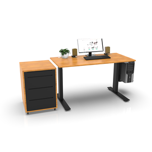 <b>Adjustable</b> Plastic SMARTDESK <b>Office</b> White - Product Image 3