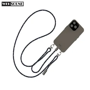 2024 Newest Portable Neck Lanyard Usb c to c charging data Cable For IPhone For Android