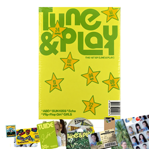 TUIDE TUNE PLAY 1er EP Álbum [WE TUNE Ver.] Set de CD + Photobook + Photocard + Pegatinas + Póster Plegable (SUN KISS) K-Pop Música Coreana Debut - Product Image 1