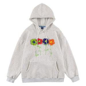 Sudaderas con Capucha Bordadas de Algodón/Poliéster de Alta Calidad para Hombre - Ropa de Invierno para Exteriores Transpirable y de Secado Rápido - Product Image 1