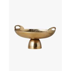 Pedestal Luxury Bowl Nuts Cookie Serving Bowls <b>Table</b> <b>Decoration</b> <b>Accessories</b> Handcrafted Metal Bowl For Eid Ramadan Decorated Use - Product Image 6